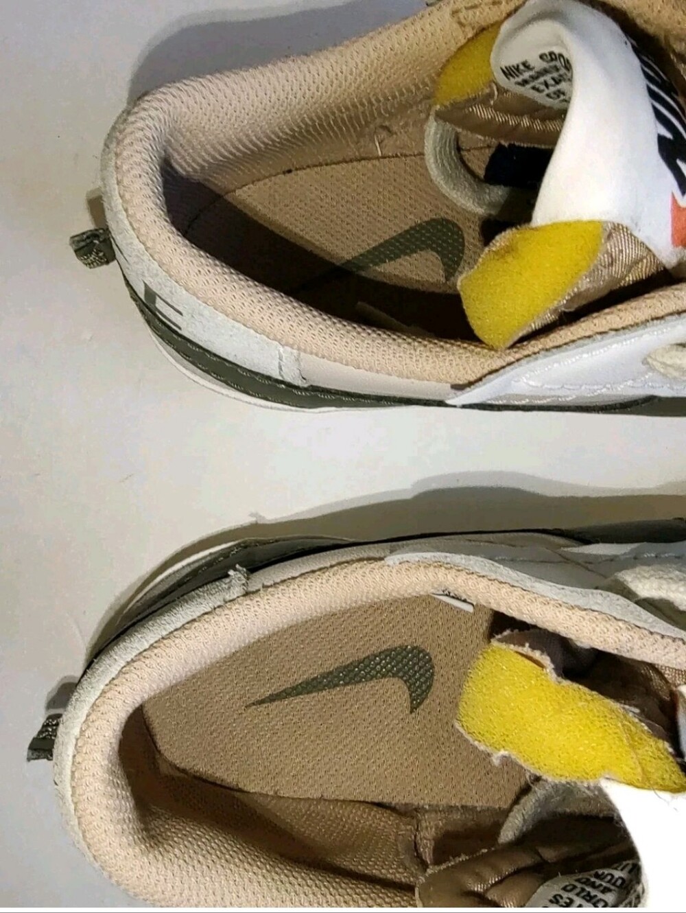 Nike Blazer 77 Low Jumbo Sand Drift Olive Lace Up Sneakers Women's Size 10 Shoes - Picture 11 of 16